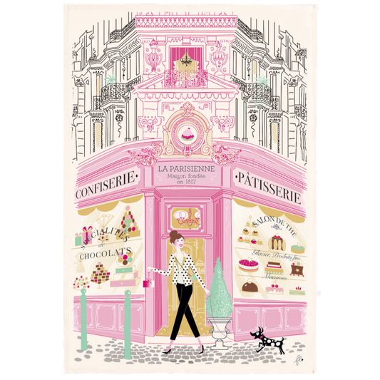 Parisian Shops Tea Towels