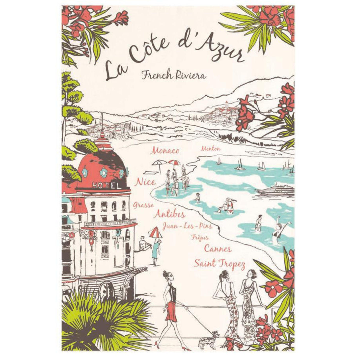 Provence & Riviera Tea Towels
