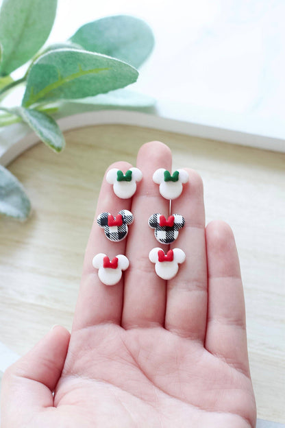 Christmas Minnie Stud Pack