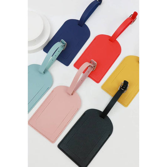 Classic Solid Color Luggage Tag